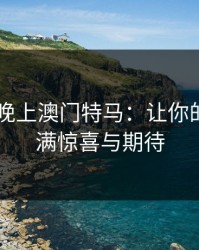 2023今晚上澳门特马：让你的夜晚充满惊喜与期待